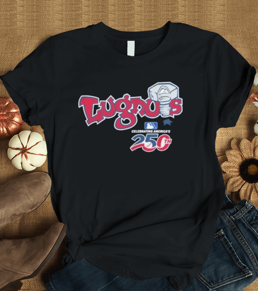 Lansing Lugnuts MiLB Baseball America's 250th Anniversary Celebration T-Shirt