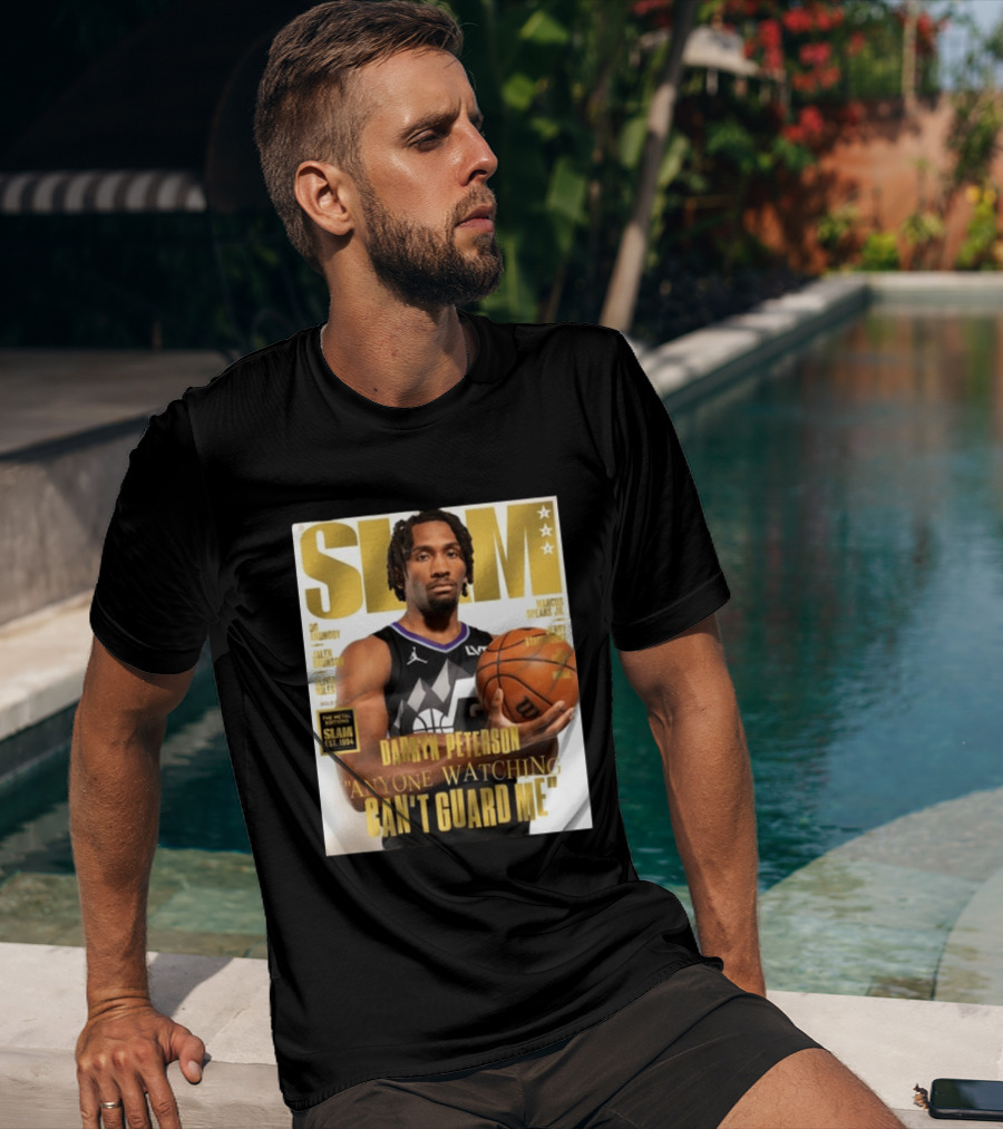 SLAM Gold Darryn Peterson Anyone Ing Can't Guard Me T-Shirt