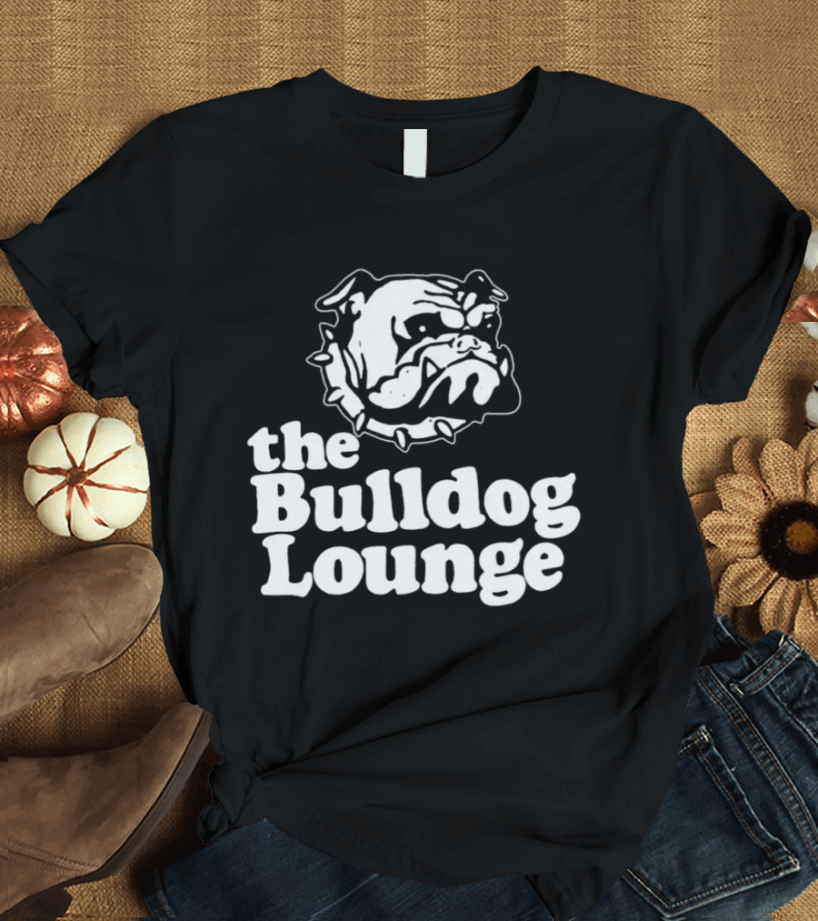 The Bulldog Lounge Dog Lover Bar Pub T-Shirt