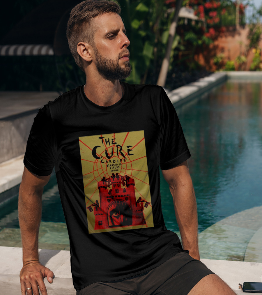 The Cure Cardiff Blackweir Fields 24 6 2026 T-Shirt