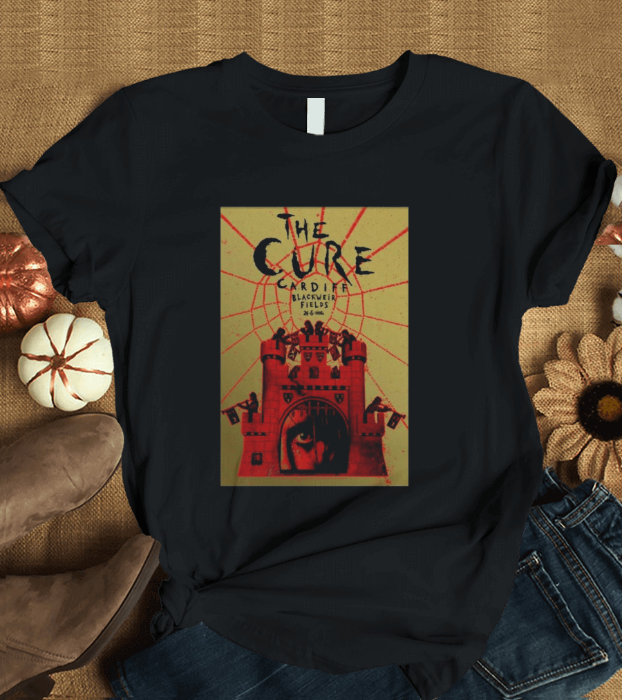The Cure Cardiff Blackweir Fields 24 6 2026 T-Shirt