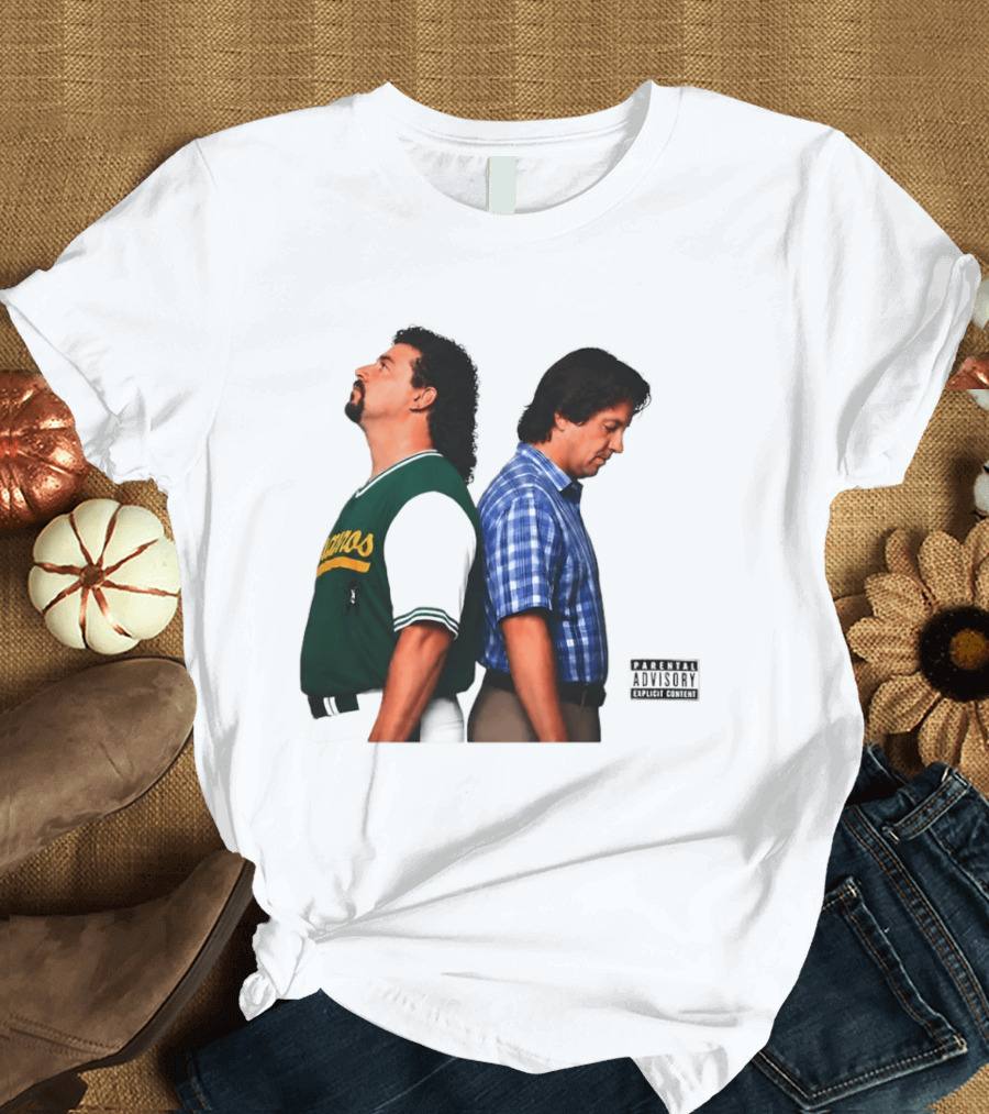 Kenny Powers Stevie Eastbound Bound And Down Parental Advisory Explicit Content T-Shirt