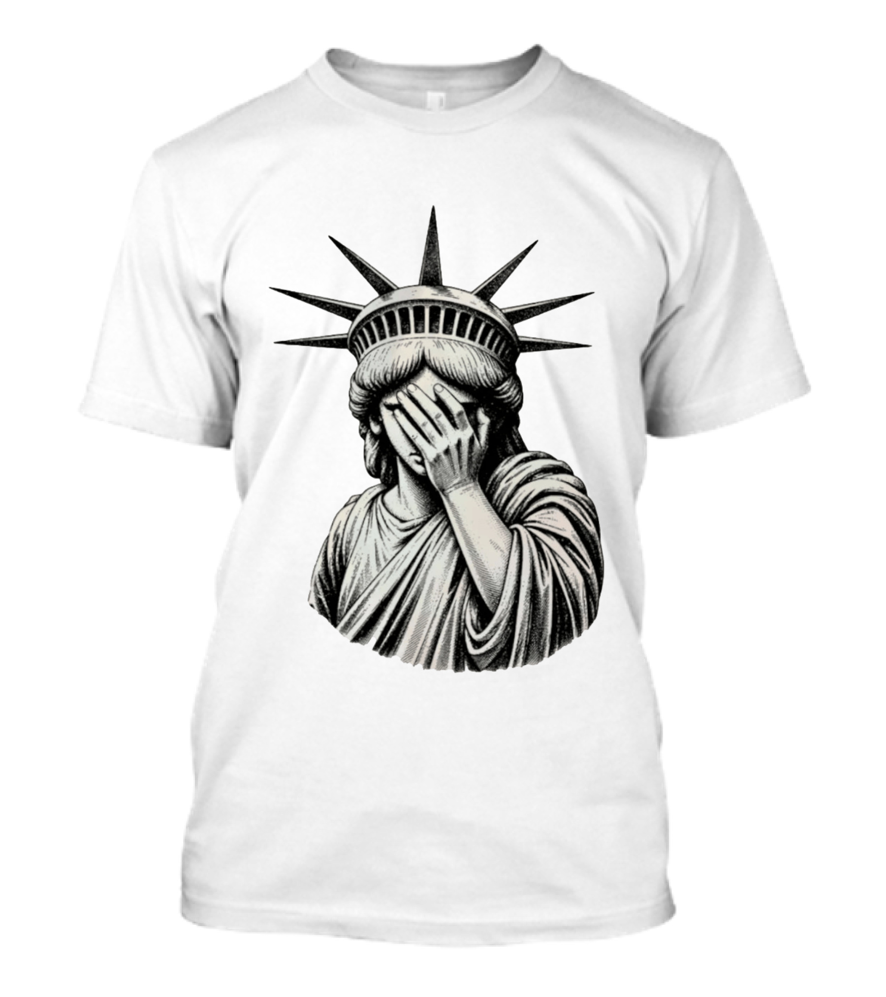 The State Of Things Statue Of Liberty Facepalm T-Shirt