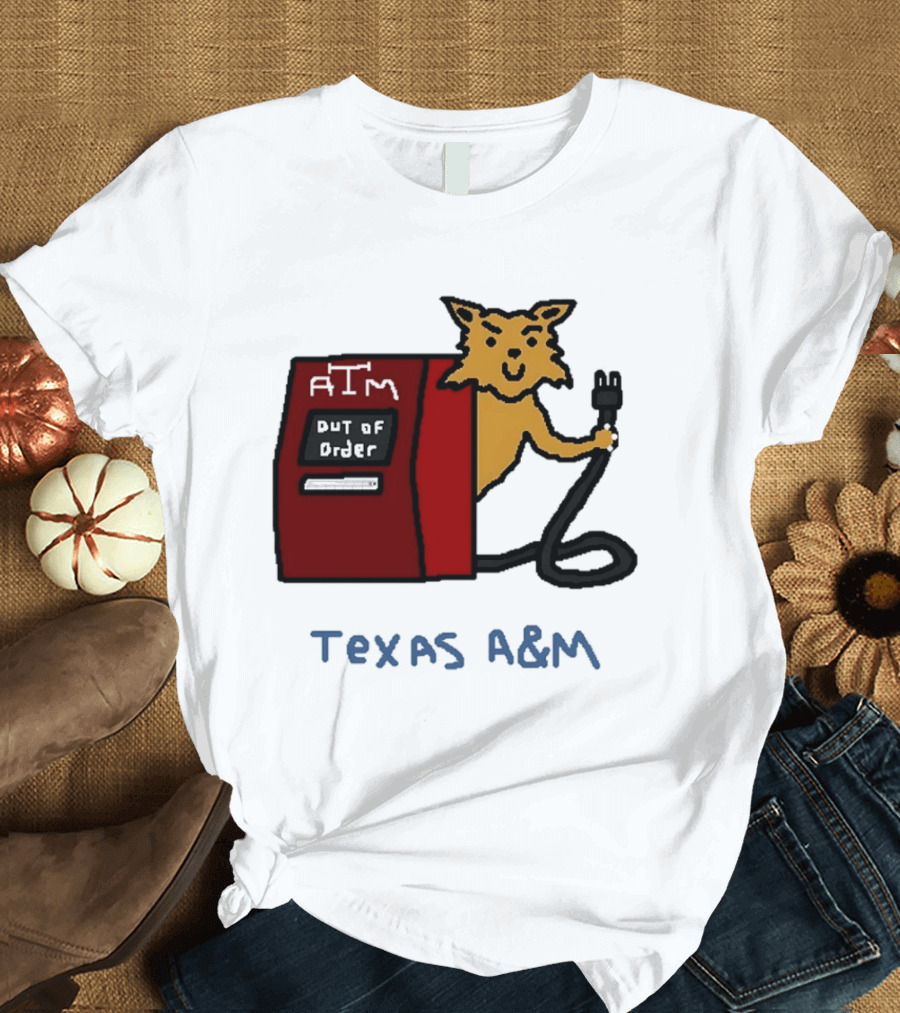 Kentucky Wildcats Vs Texas A&M Basketball SEC 2026 ATM Out Of Order T-Shirt