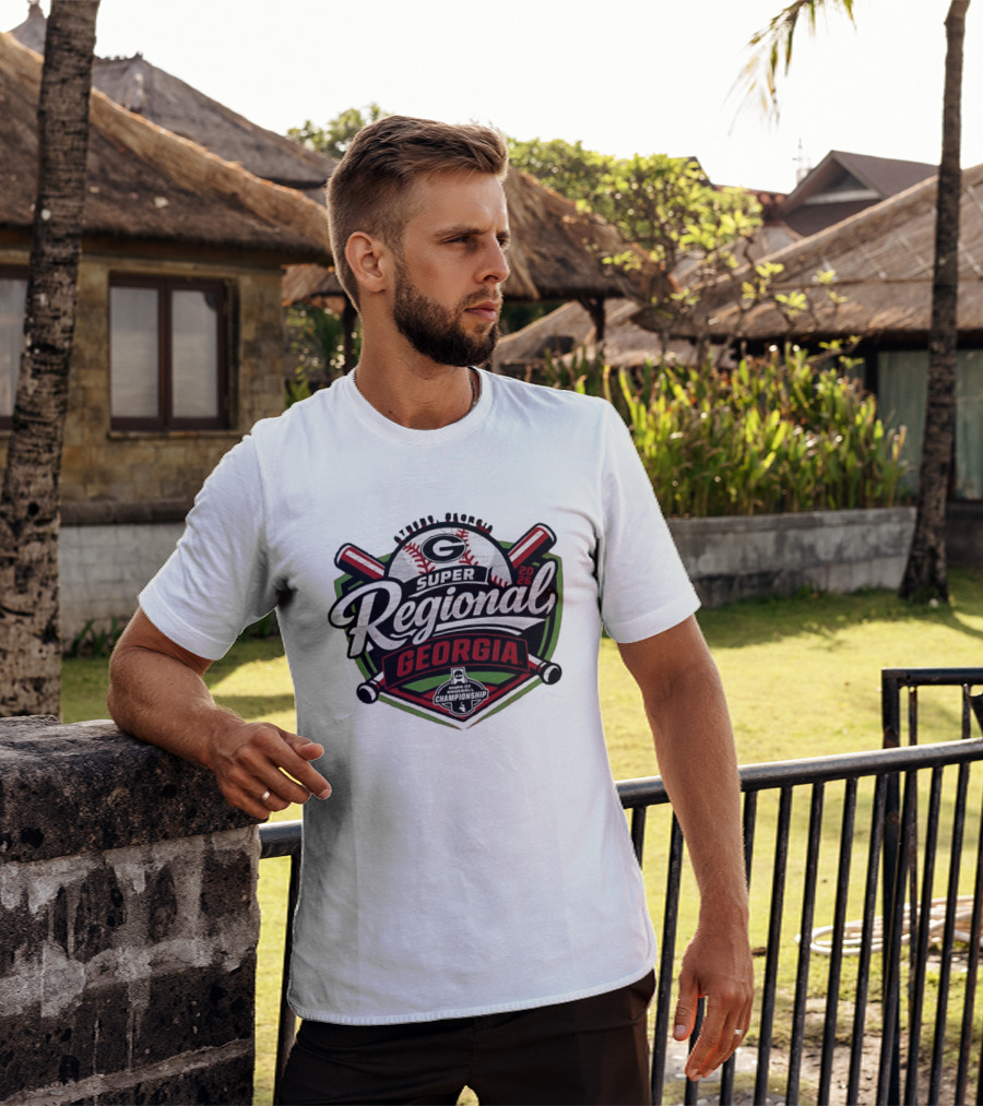 Georgia Bulldogs Baseball Super Regional Championship Athens 2026 T-Shirt