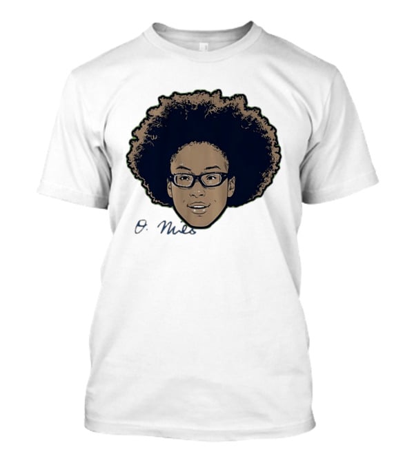 Olivia Miles Swag Afro Head WNBA Minnesota Lynx T-Shirt