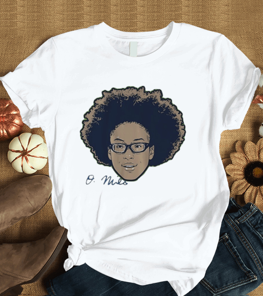 Olivia Miles Swag Afro Head WNBA Minnesota Lynx T-Shirt