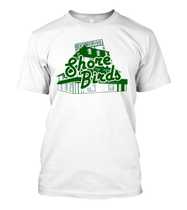 Jason Kelce Oceandrive Shore Birds Building T-Shirt