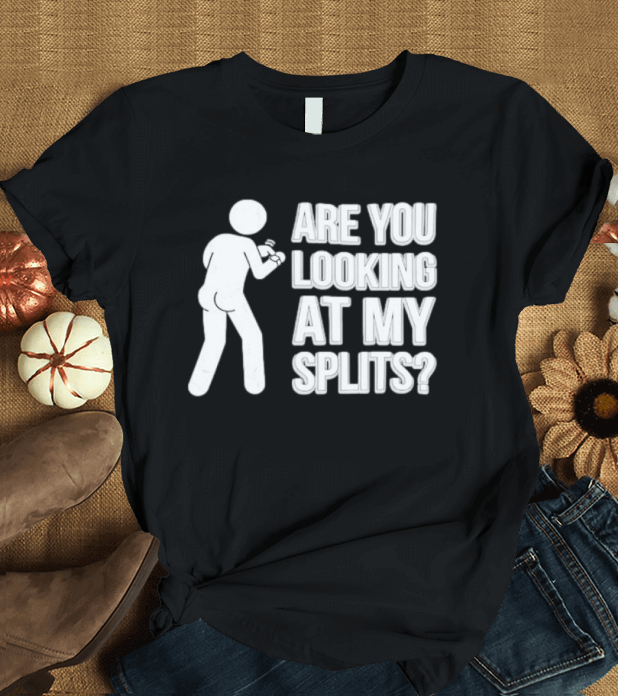 Running Marathon Are You Looking At My Splits T-Shirt