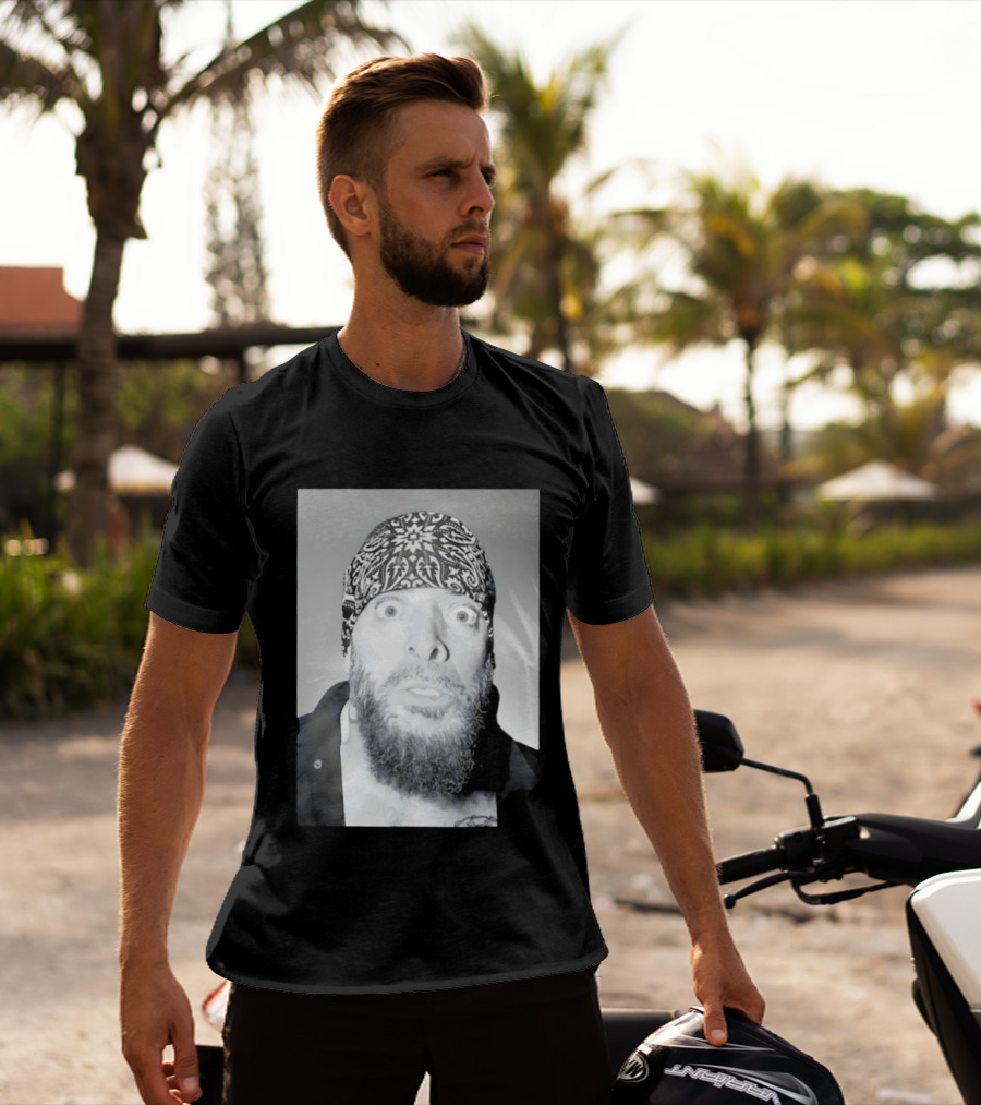 Mark Briscoe Yearbook Photo Bandana T-Shirt