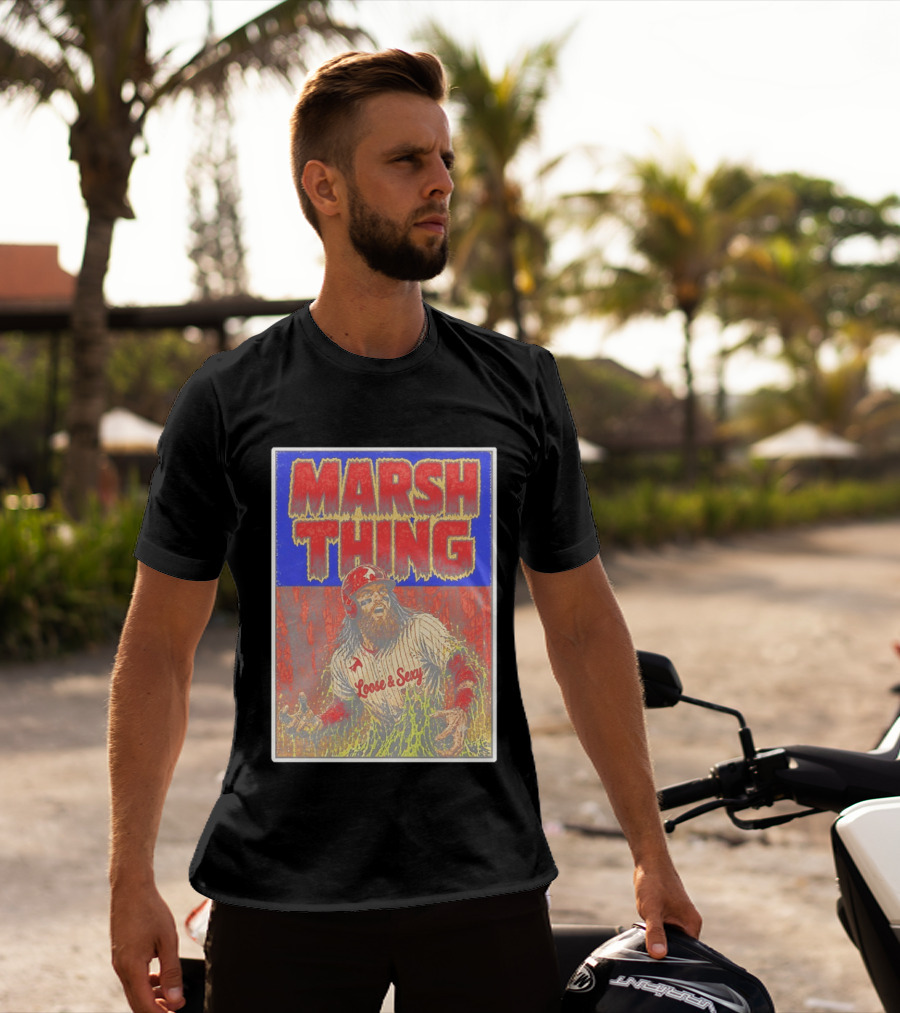 Marsh Thing Brandon Marsh Philadelphia Phillies Loose Sexy T-Shirt