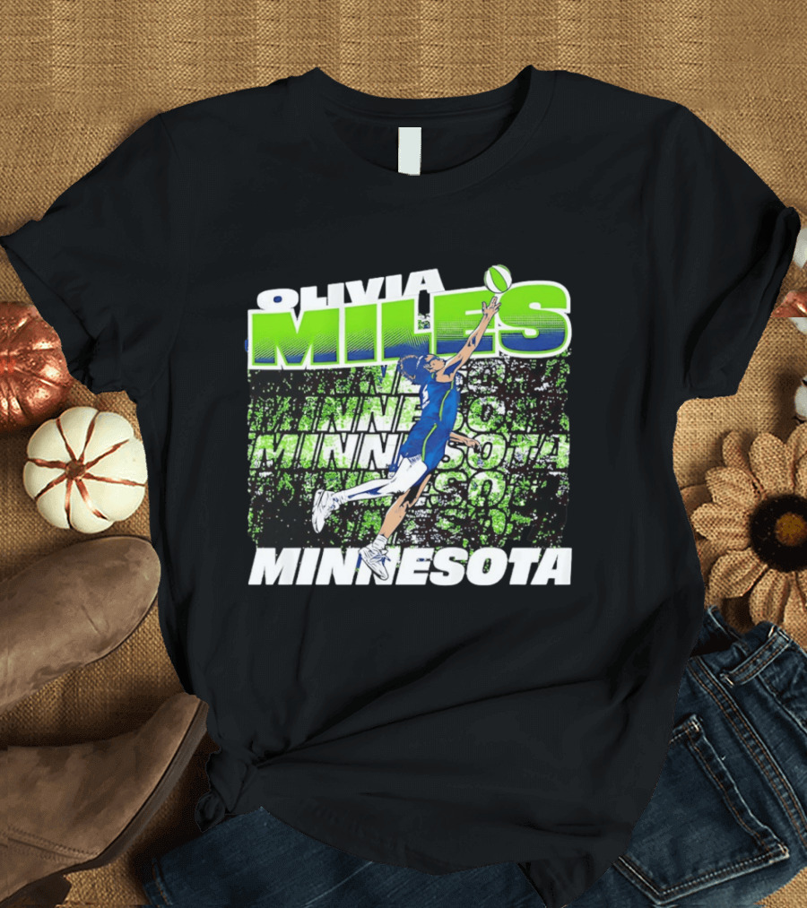 Olivia Miles Minnesota Basketball Street T-Shirt