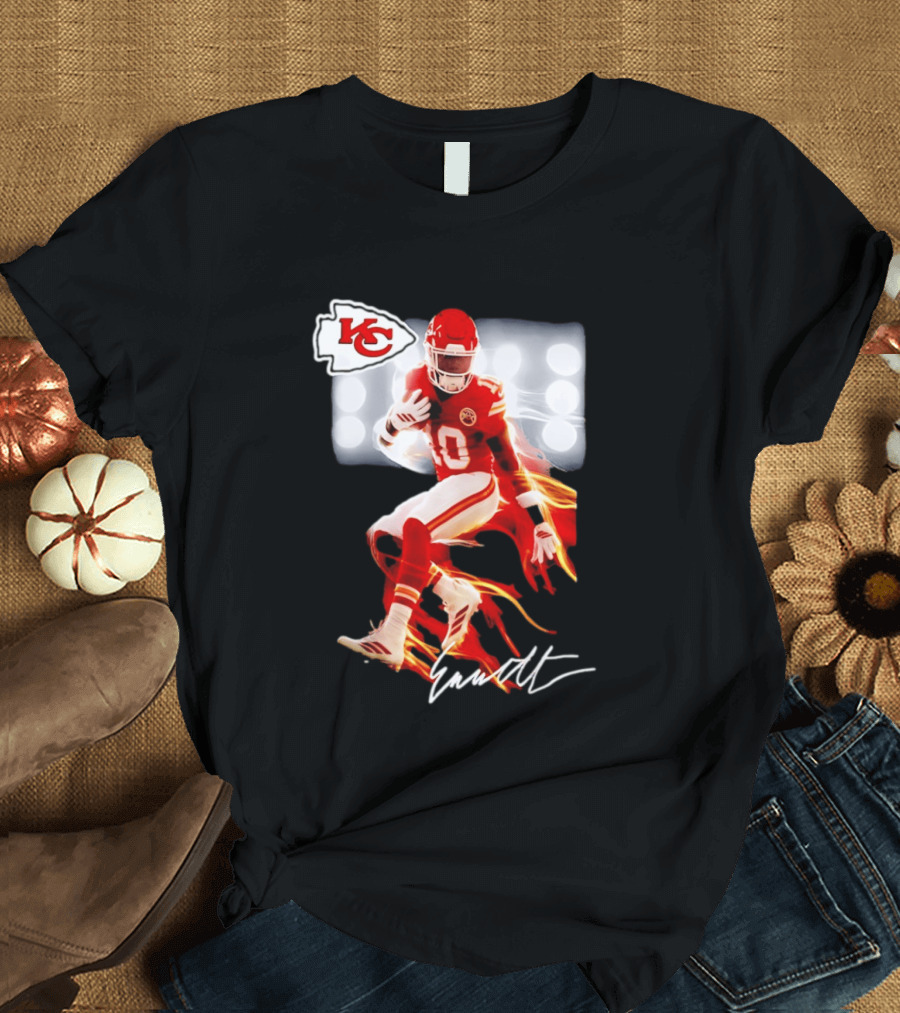 Kansas City Chiefs Emmett Johnson Rookie Legacy KC Football T-Shirt