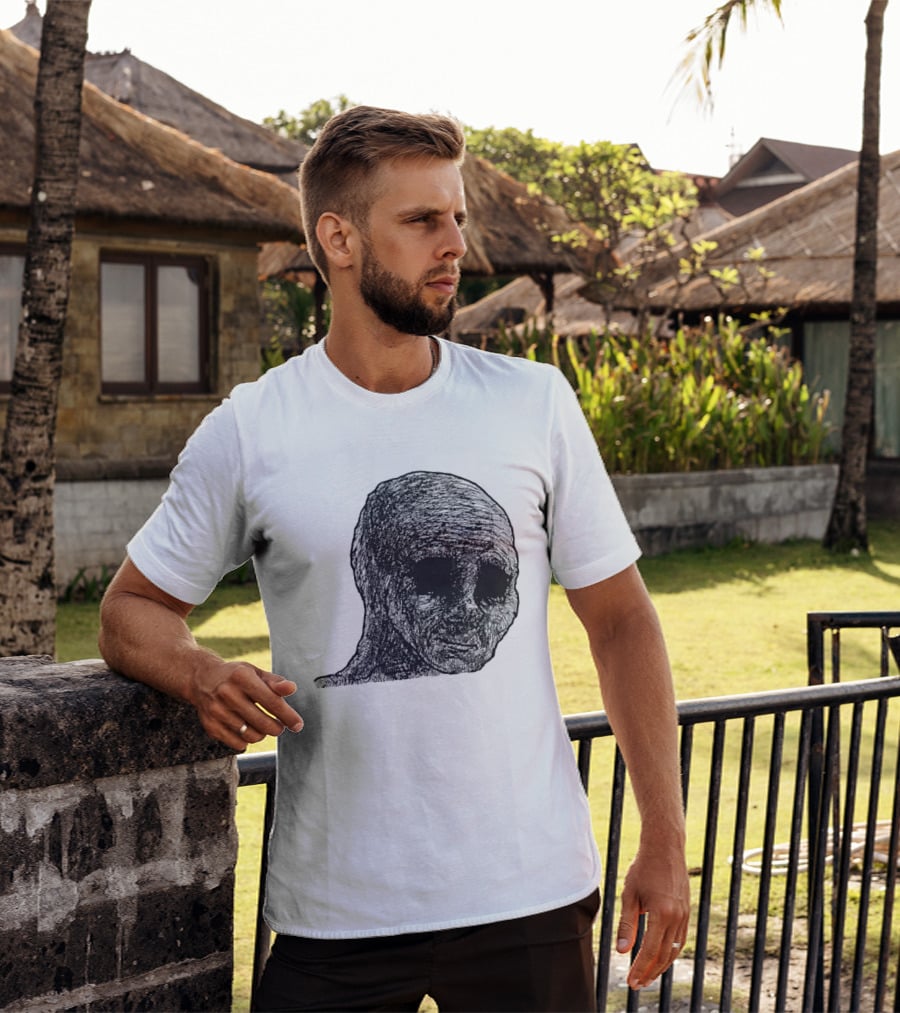 Withered Wojak Feels Doomer Meme Aesthetic T-Shirt