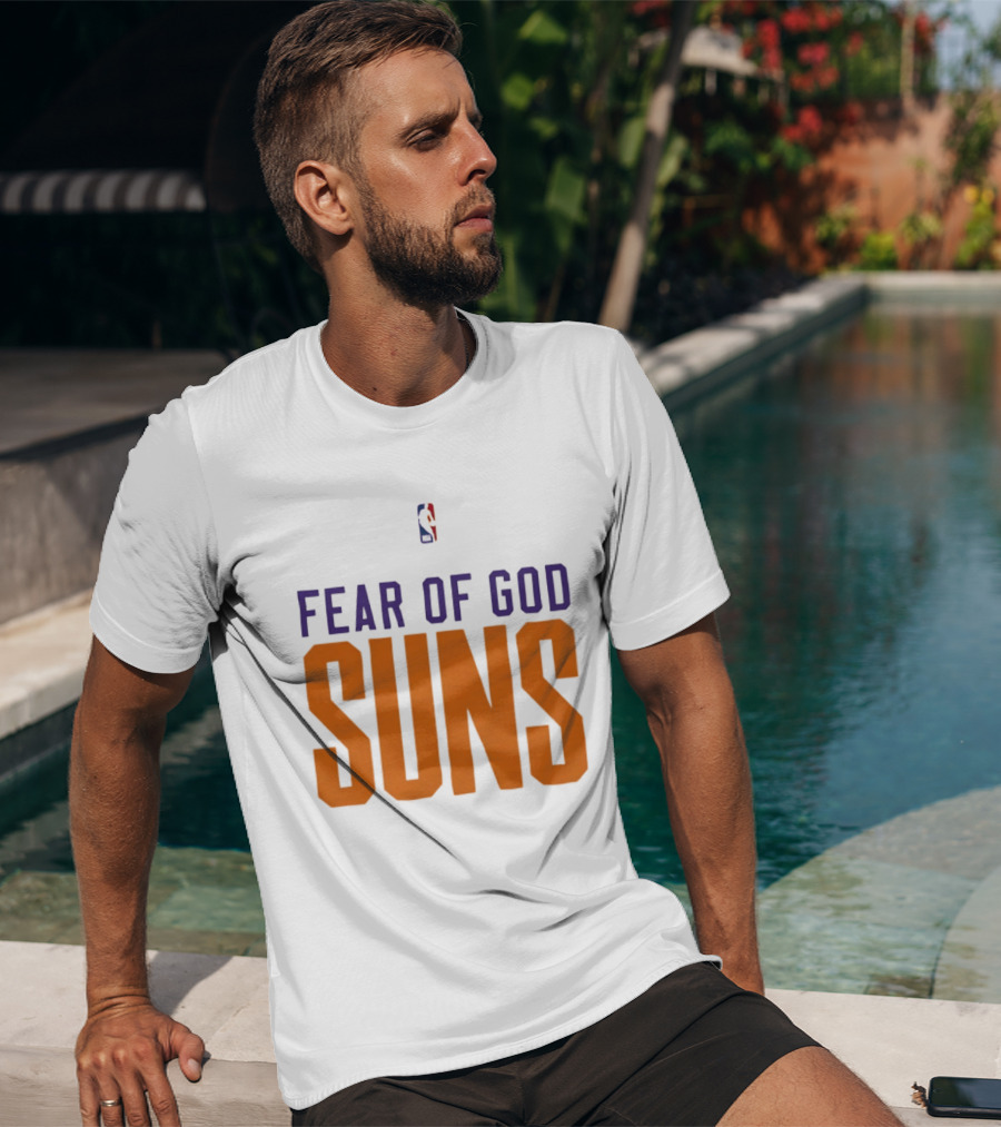 Fear Of God NBA Suns Mashup Basketball Phoenix T-Shirt