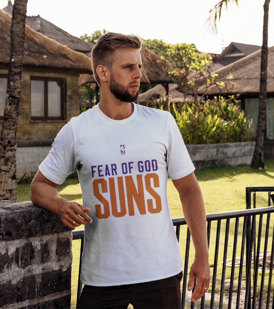 Fear Of God NBA Suns Mashup Basketball Phoenix T-Shirt