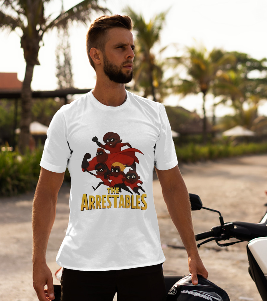 The Arrestables Family Team Superhero T-Shirt