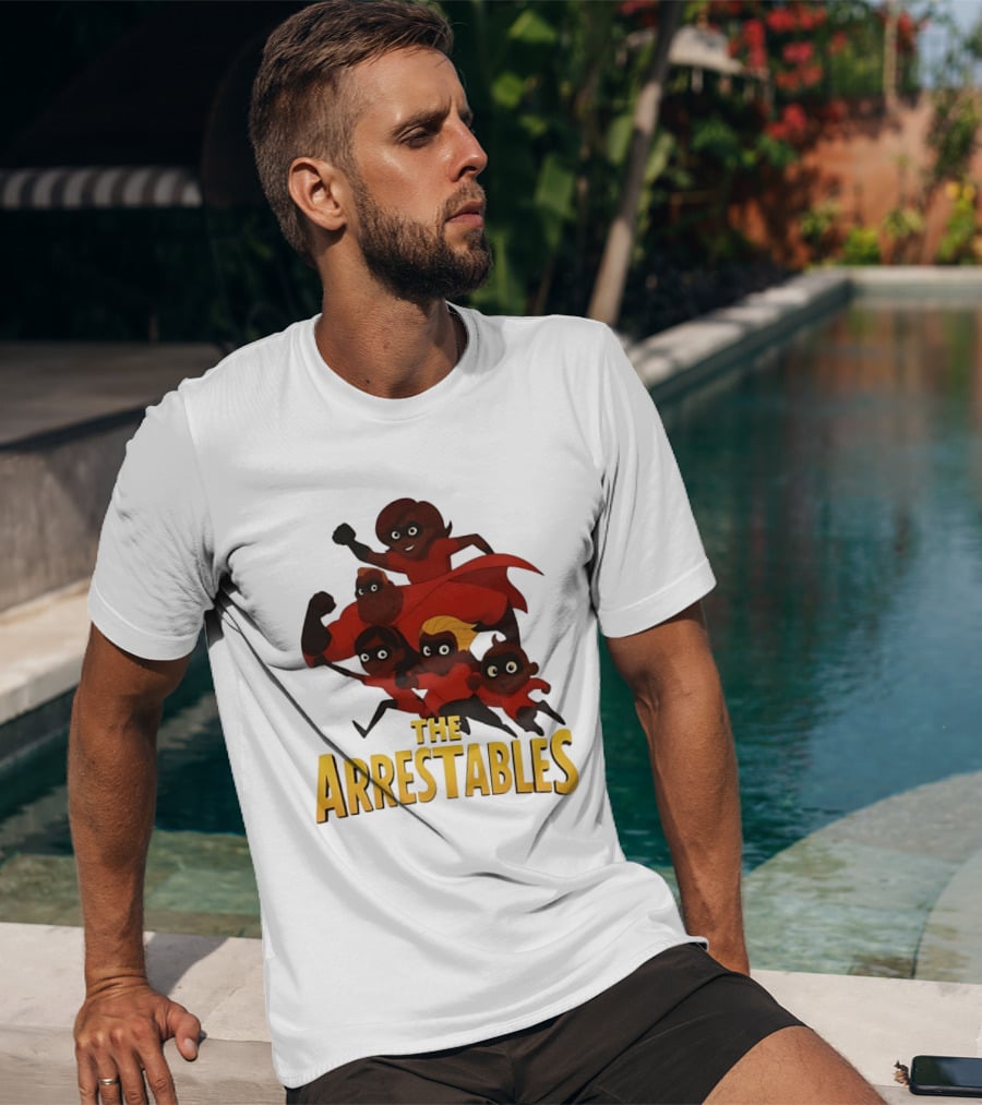 The Arrestables Family Team Superhero T-Shirt