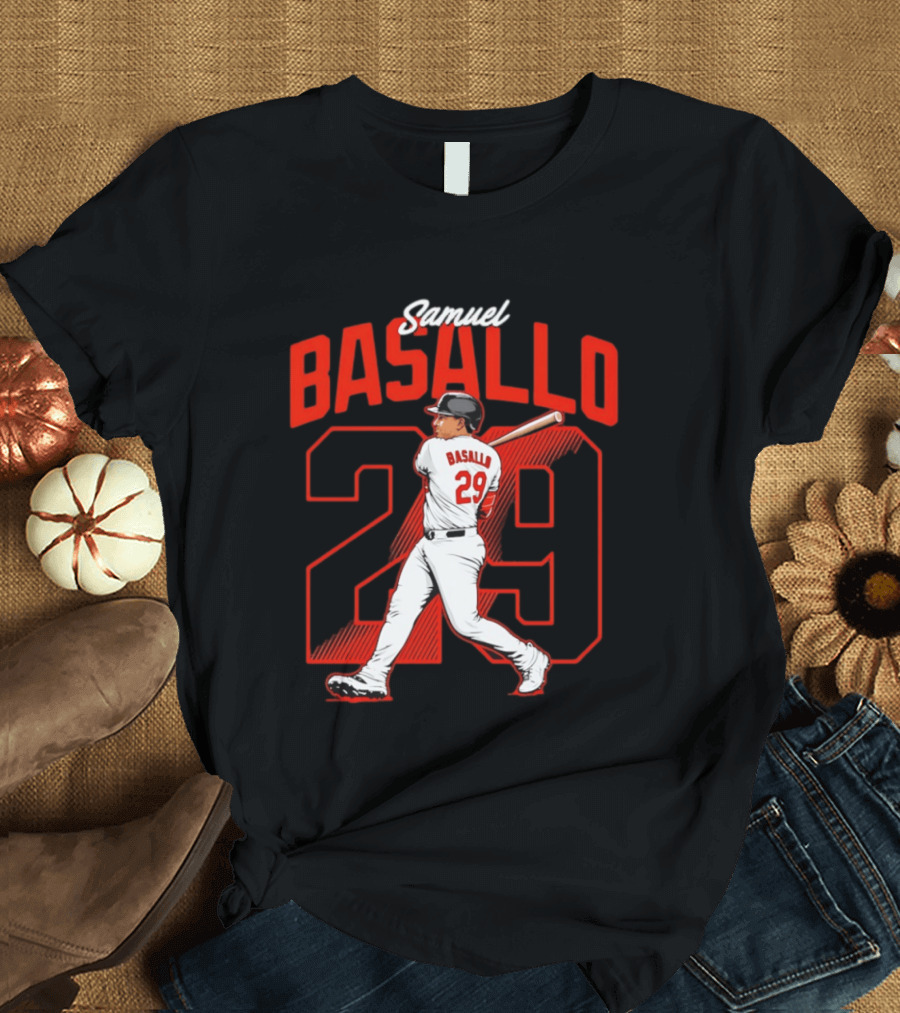 Samuel Basallo 29 Baltimore Orioles Baseball Player T-Shirt