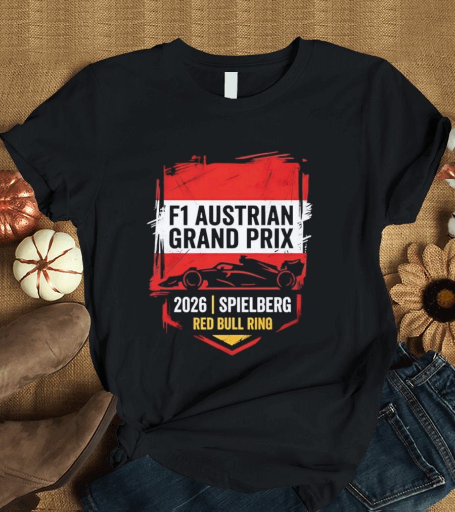 F1 Austrian Grand Prix 2026 Spielberg Red Bull Ring Racing Memorabilia T-Shirt