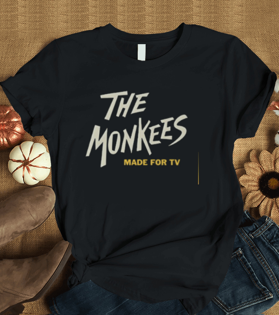 The Monkees Made For TV Pop Classic Iconic Band T-Shirt