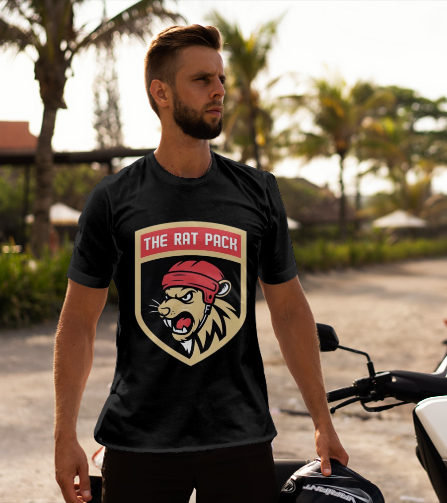 The Rat Pack Hockey Lion T-Shirt