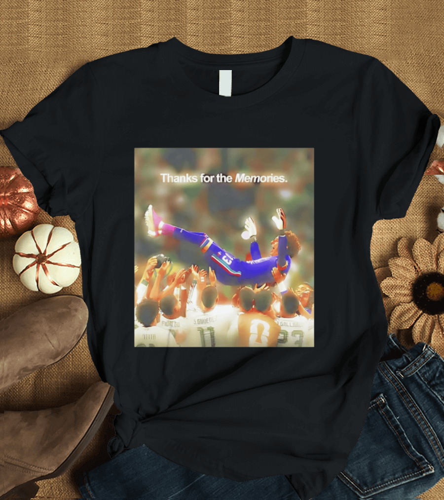 Guillermo Ochoa Thanks For The Memories Soccer Celebration T-Shirt