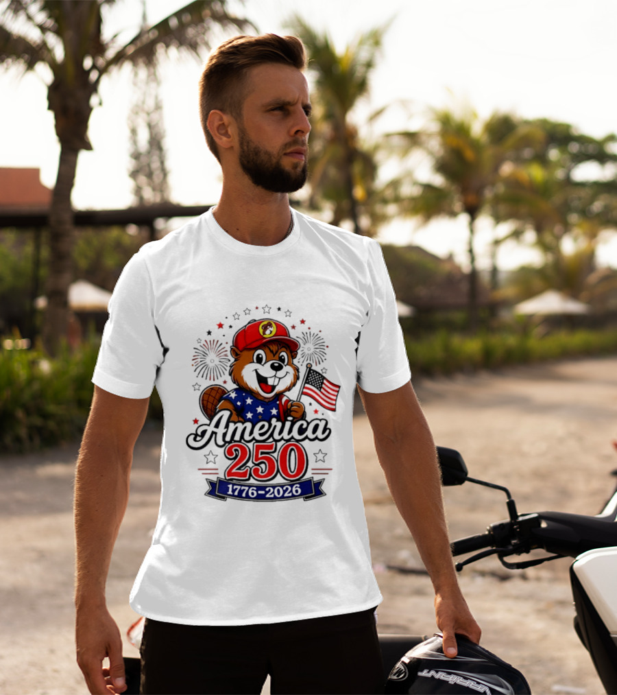Buc Ee's 1776 2026 America 250 Years Of Freedom Celebration T-Shirt
