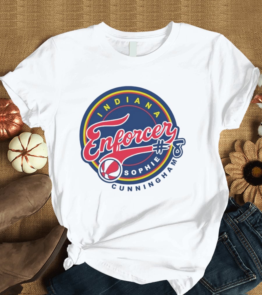 Indiana Enforcer Sophie Cunningham #8 T-Shirt