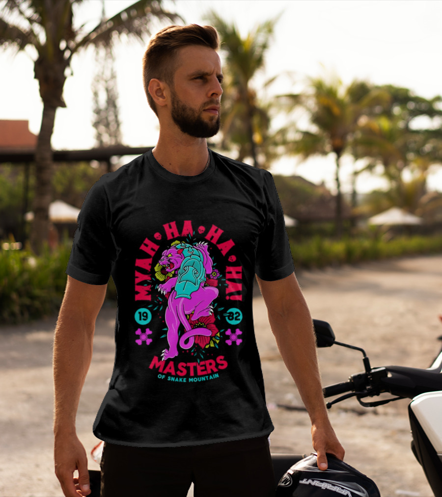 Mwah Ha Ha Ha Masters Of Snake Mountain 1982 T-Shirt
