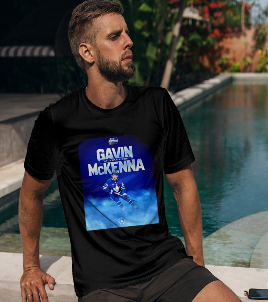 Gavin McKenna 1st Overall Pick 2026 NHL Draft Toronto Maple Leafs T-Shirt