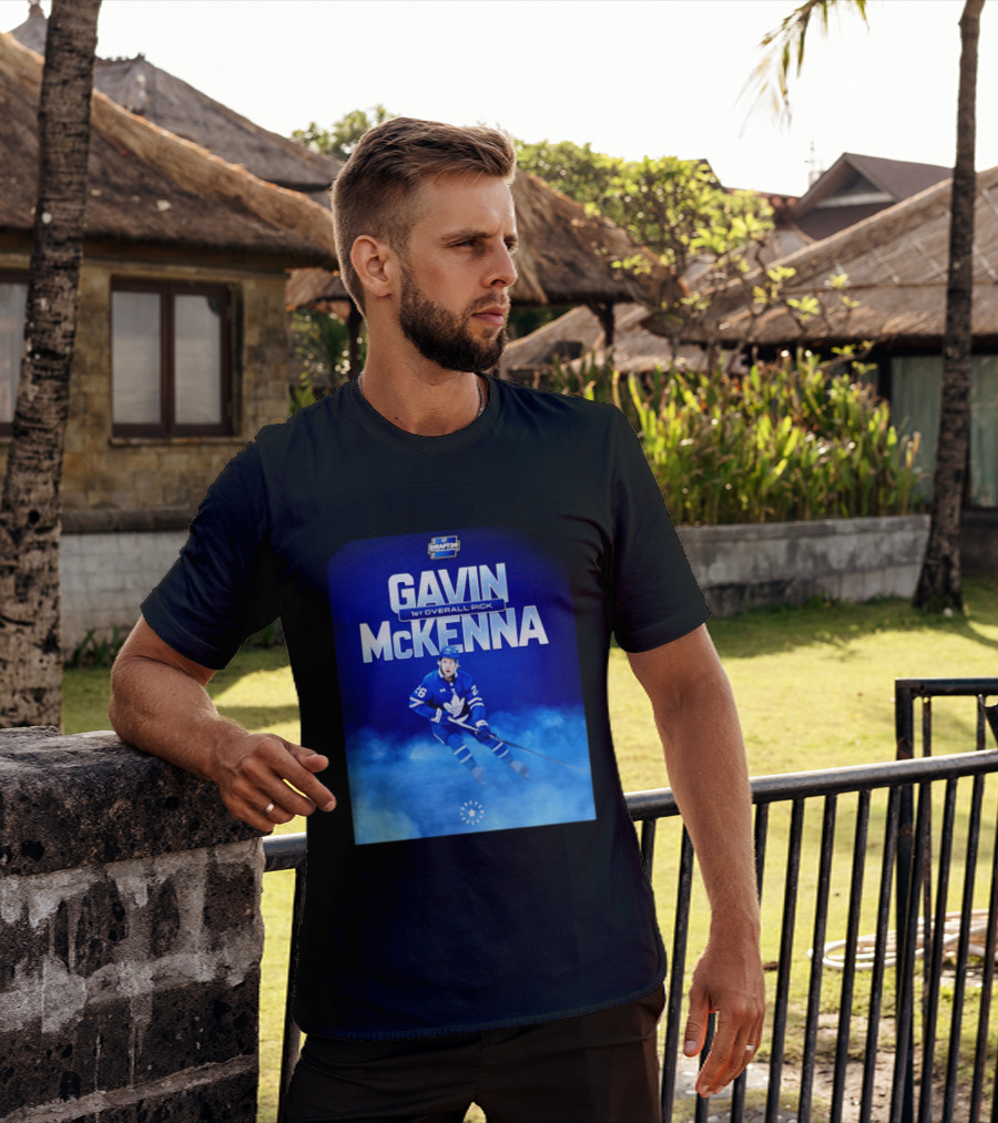 Gavin McKenna 1st Overall Pick 2026 NHL Draft Toronto Maple Leafs T-Shirt
