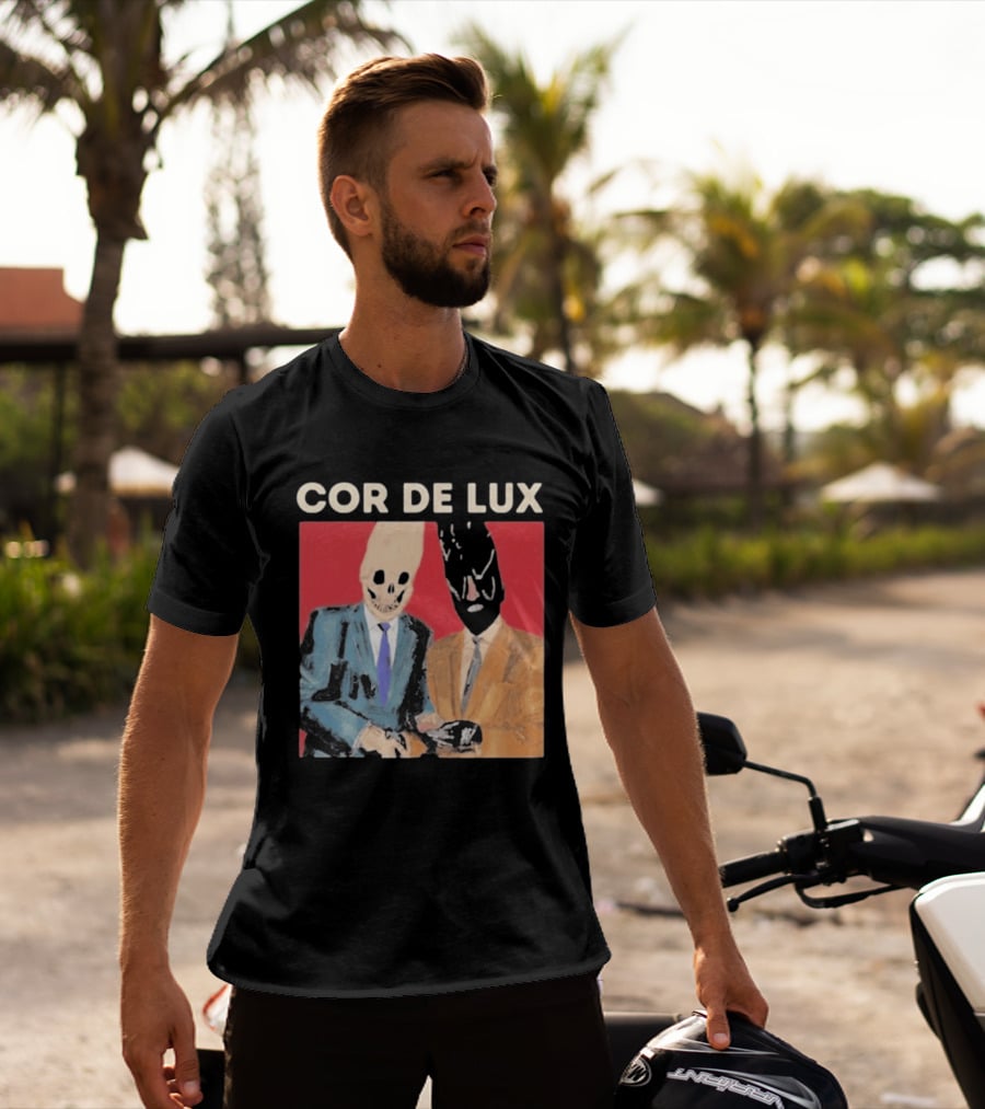 COR DE LUX Surreal Suited Figures T-Shirt