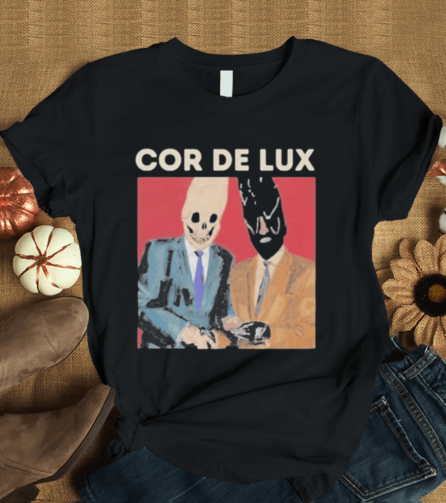 COR DE LUX Surreal Suited Figures T-Shirt