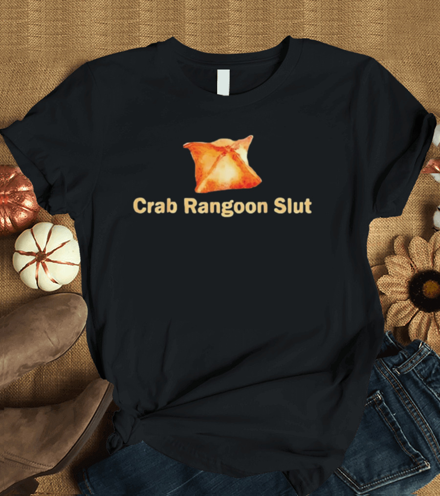 Crab Rangoon Slut Food Chinese Takeout T-Shirt
