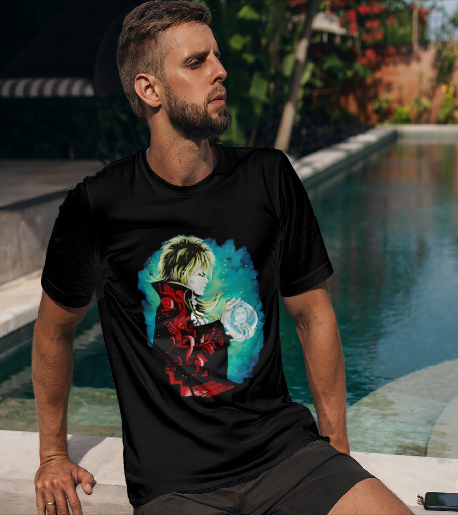 Labyrinth Jareth And Sarah Magic Orb T-Shirt