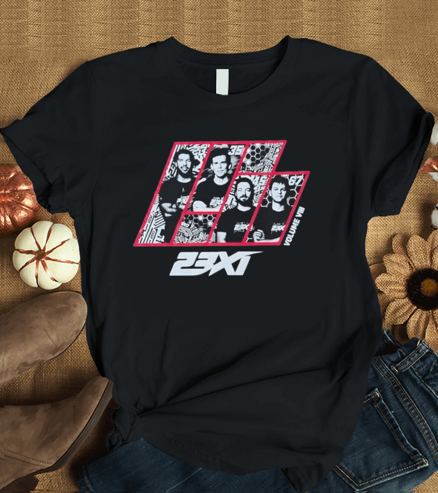 23XI Racing Volume VII NASCAR Bubba Wallace Dr Martens 67 T-Shirt