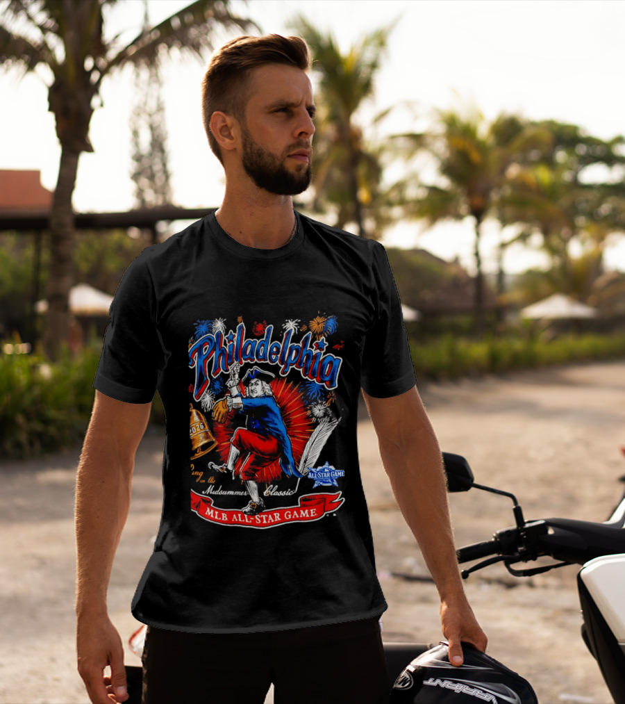Philadelphia 2026 MLB All Star Game Midsummer Classic Fireworks T-Shirt