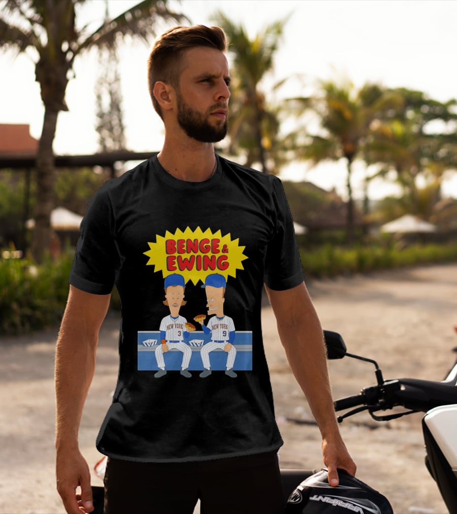 Benge & Ewing New York Mets Beavis And Butt Head T-Shirt