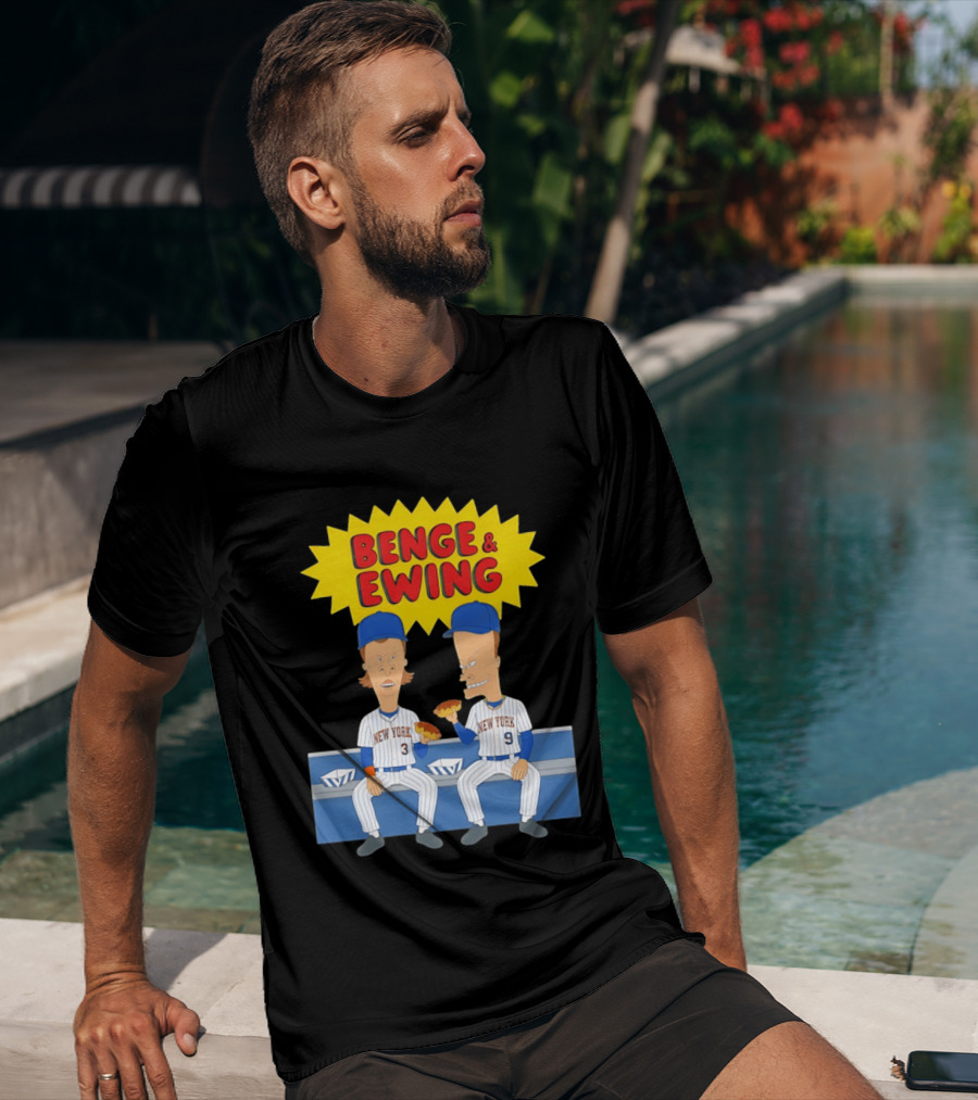Benge & Ewing New York Mets Beavis And Butt Head T-Shirt