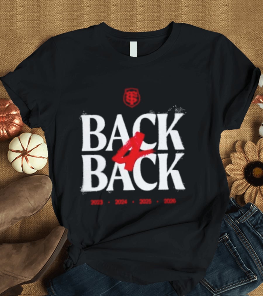 Stade Toulousain Back To Back 4 Times T-Shirt