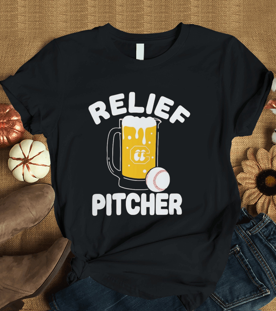 Chattanooga Lookouts Relief Pitcher Beer Baseball C T-Shirt