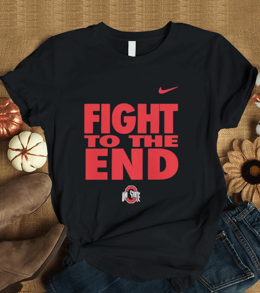 Ohio State Buckeyes Fight To The End Nike Sportswear T-Shirt