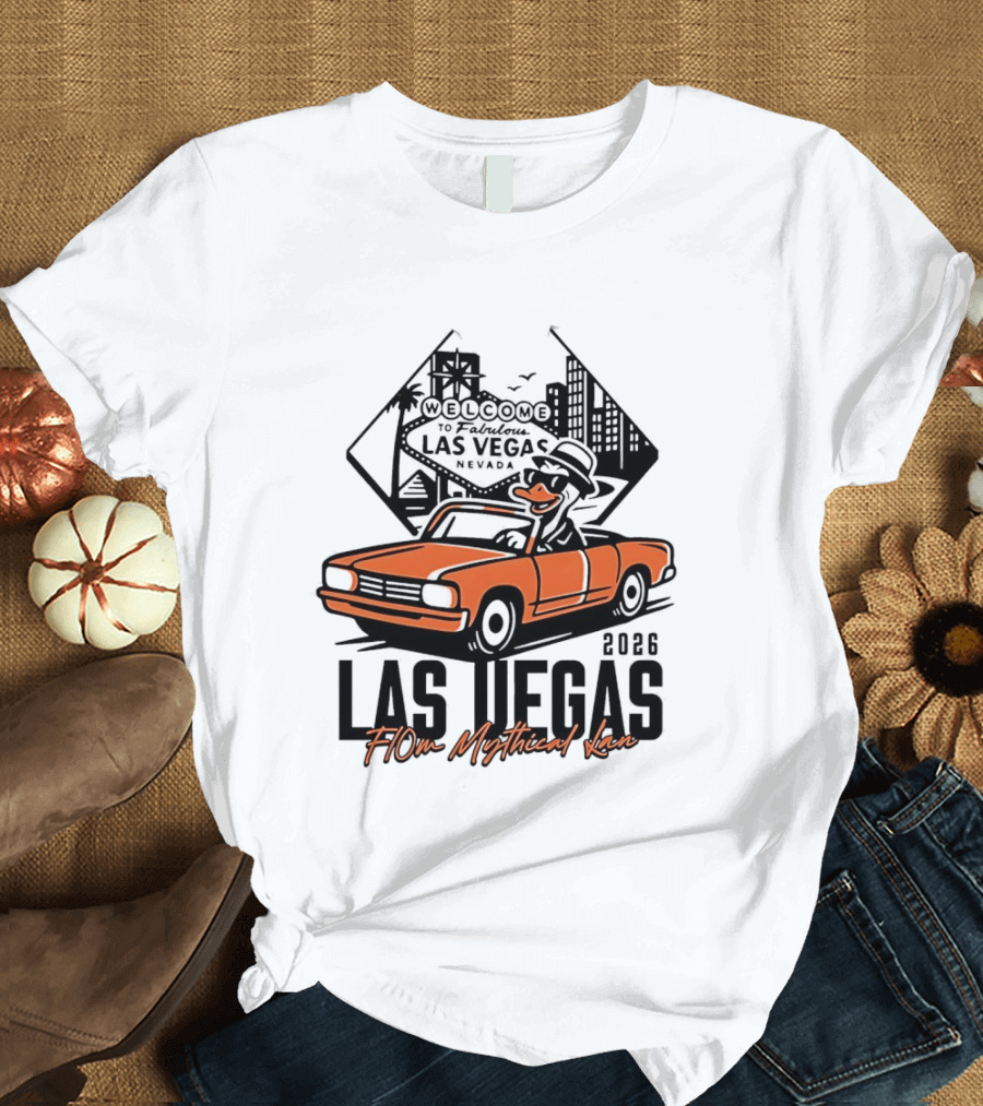Las Vegas 2026 Duck Driving Convertible Flom Mythical Lan T-Shirt