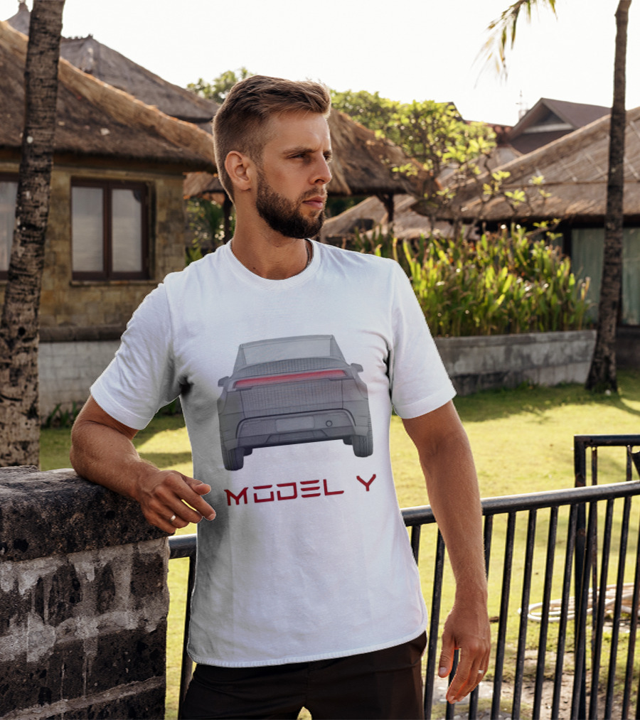 Model Y Tesla Electric Vehicle Car Automotive T-Shirt