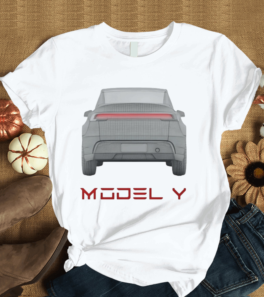 Model Y Tesla Electric Vehicle Car Automotive T-Shirt