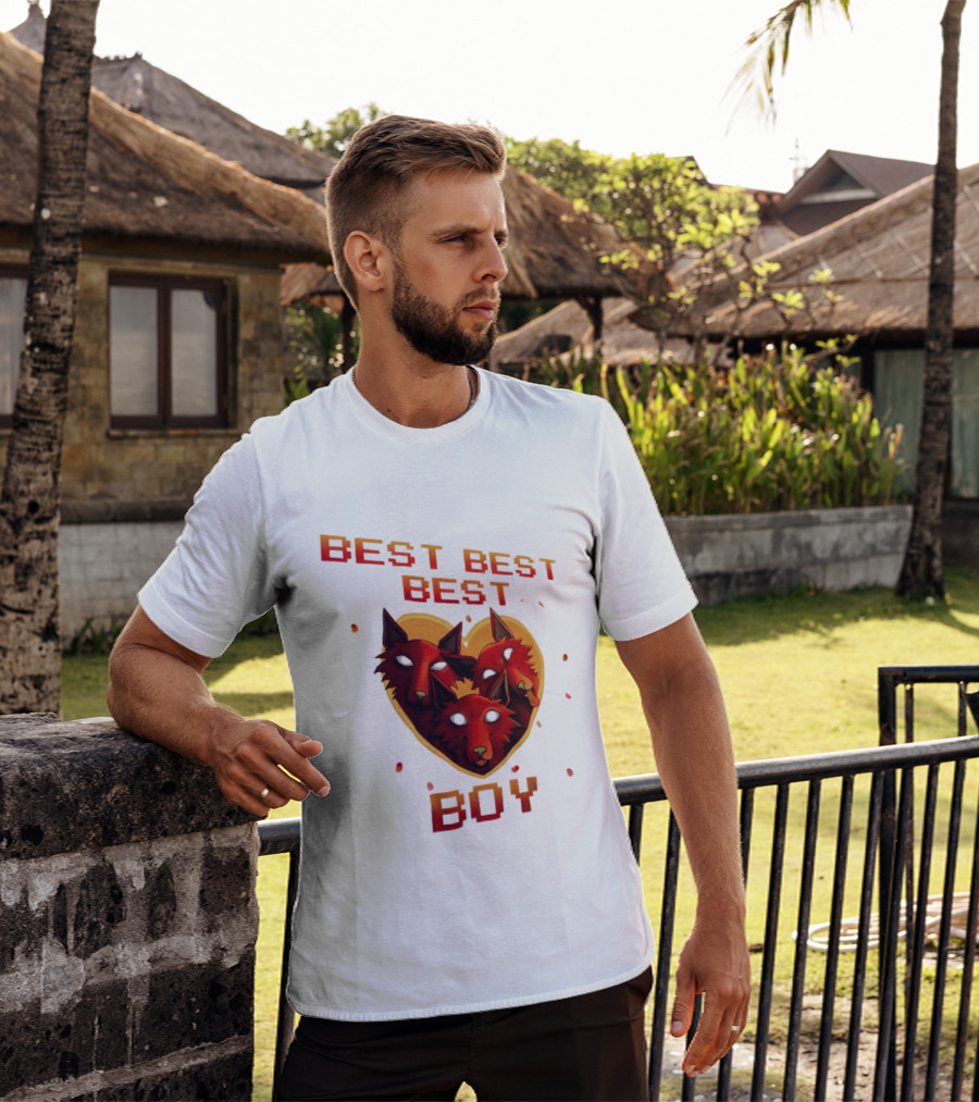 BEST BEST BEST BOY Fox Trio T-Shirt