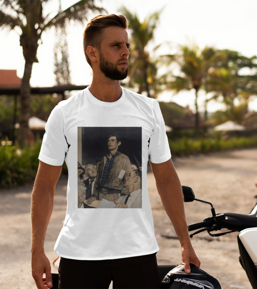 Norman Rockwell Four Freedoms 1943 Freedom Of Speech Timeless T-Shirt