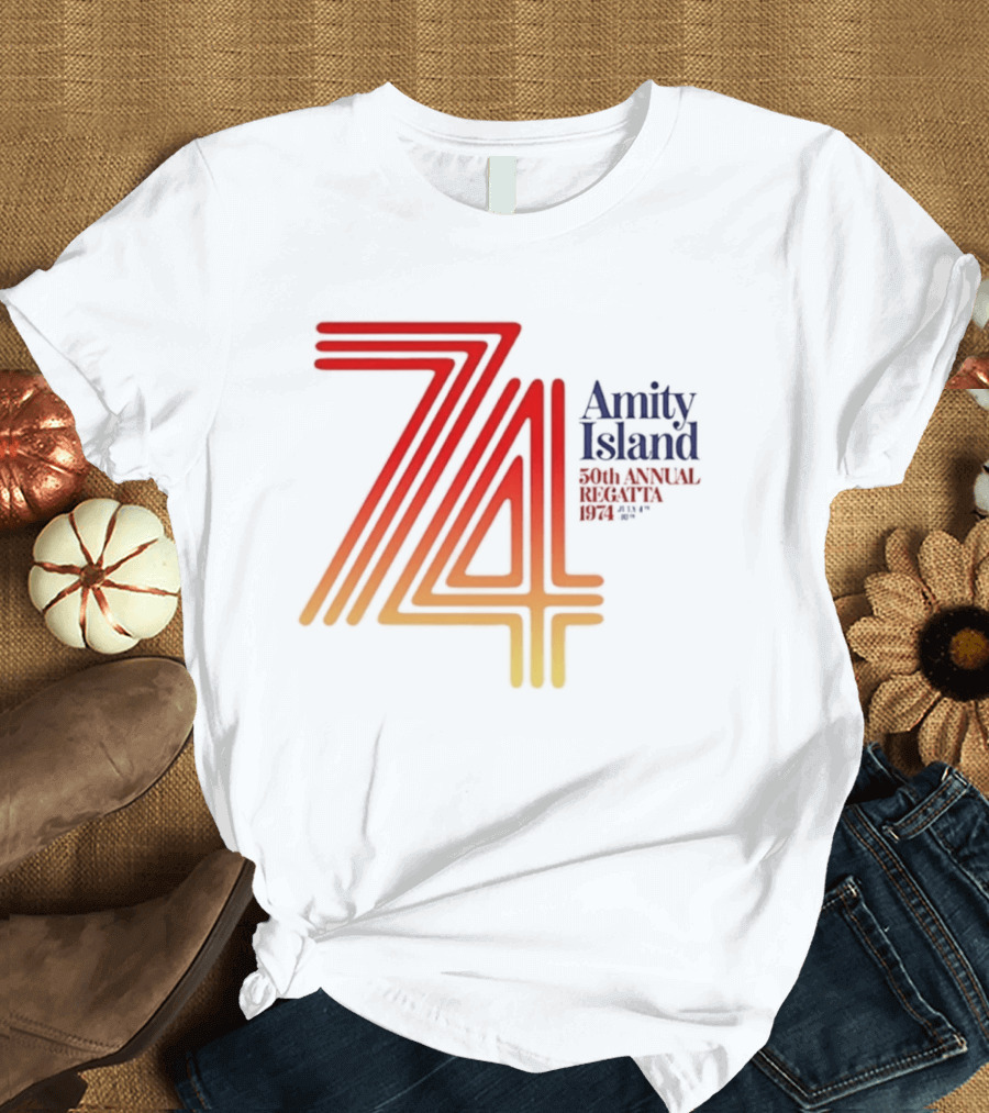 Amity Island 50th Annual Regatta 1974 T-Shirt