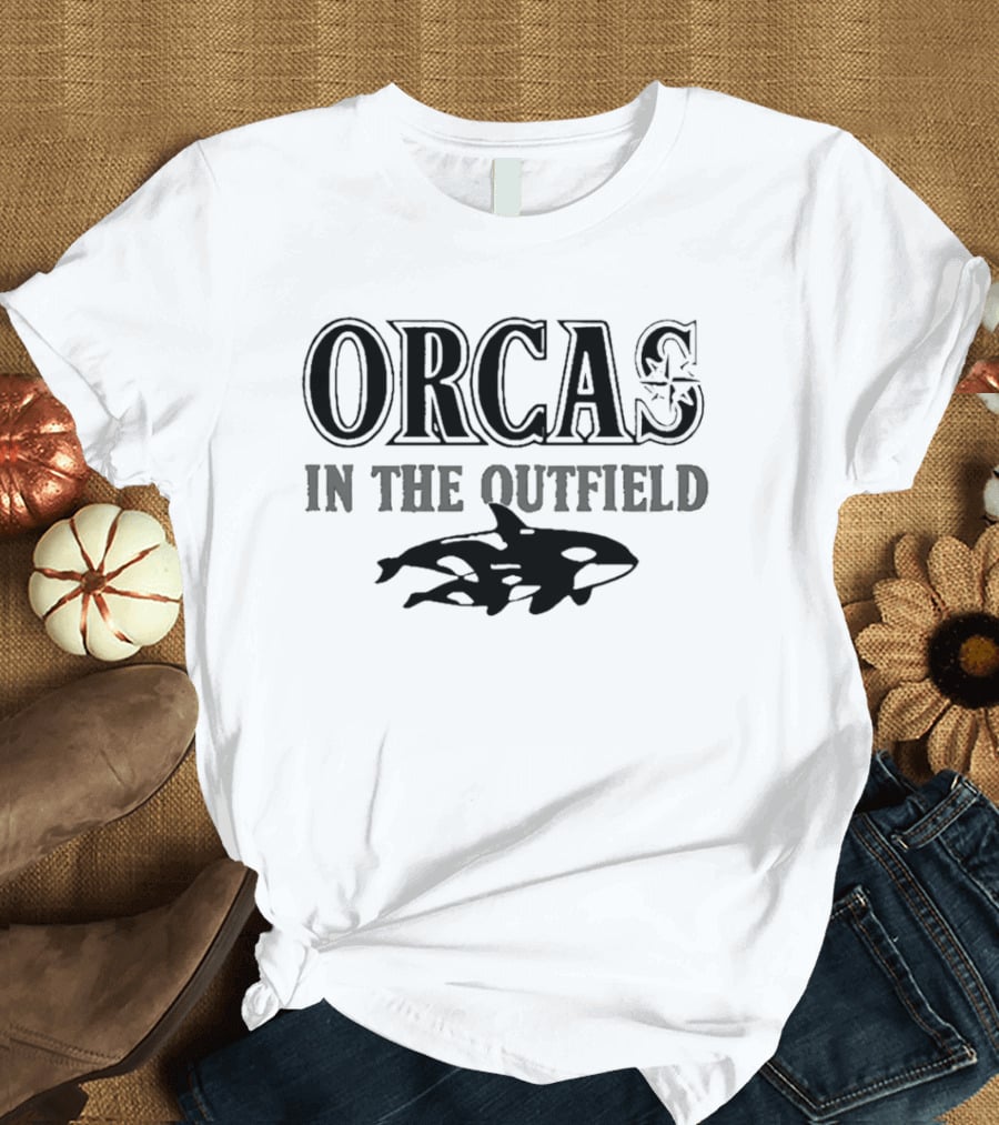 Orcas In The Outfield Mariners 2026 T-Shirt